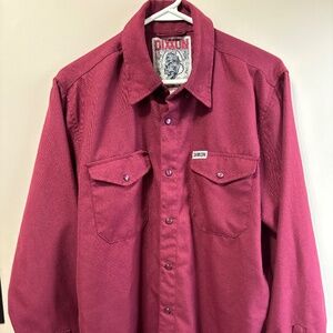 Dixxon Bordeaux Men’s Flannel (M)
